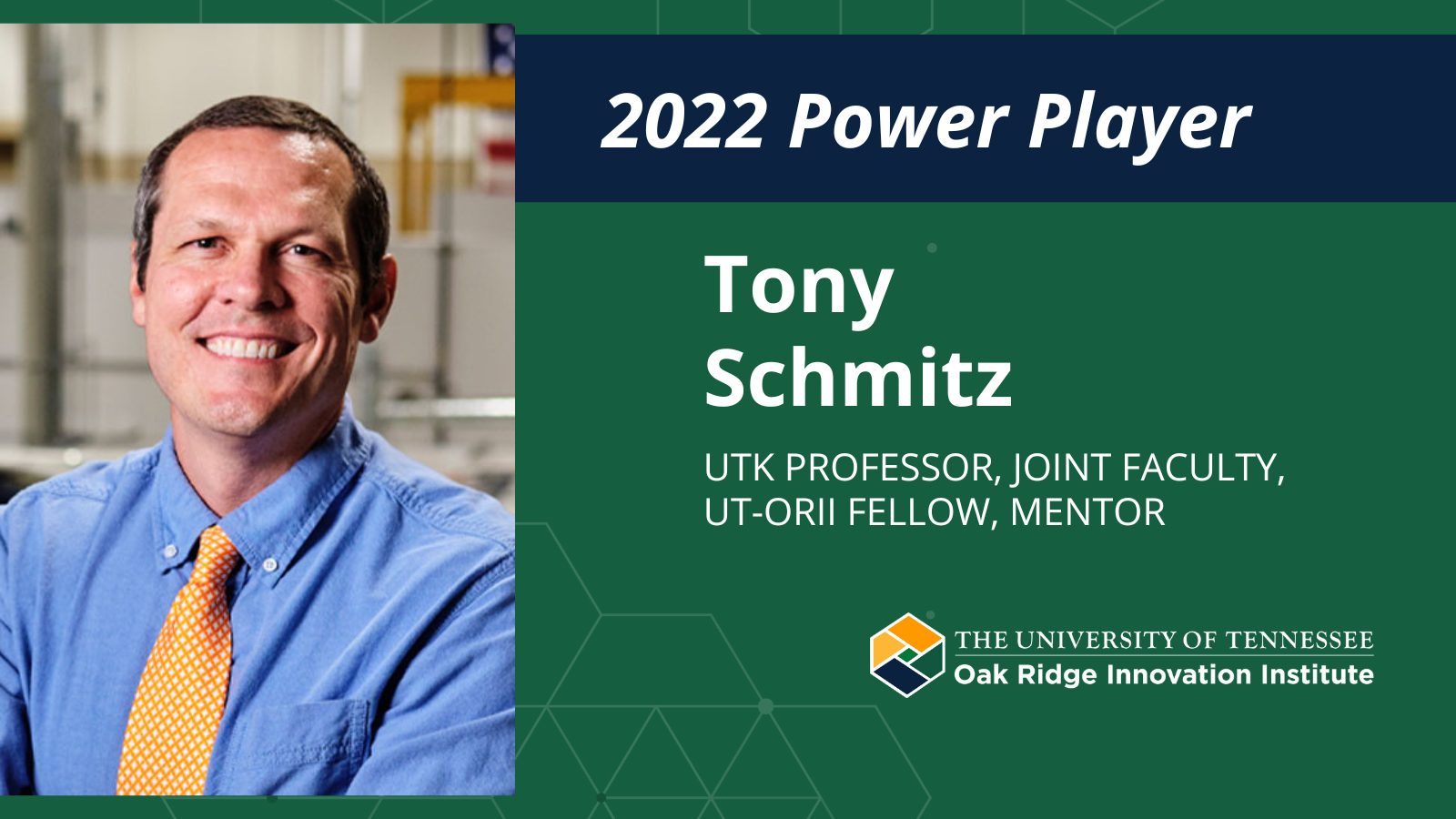 Power Player: Tony Schmitz