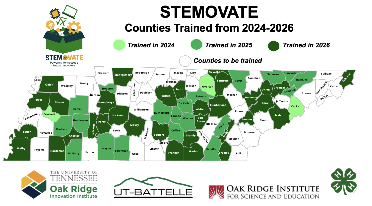 STEMOVATE expands to 56 Tennessee counties
