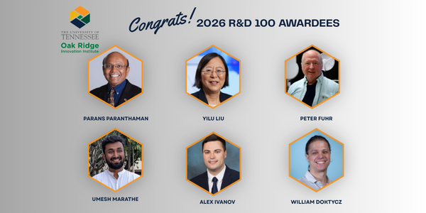 Congrats R&D 100 Award Winners - • Parans Paranthaman , • Yilu Liu, • Umesh Marathe , • Alex Ivanov , • William Doktycz
